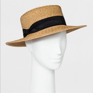 Packable boater hat